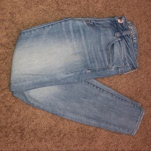 American Eagle light was jeans